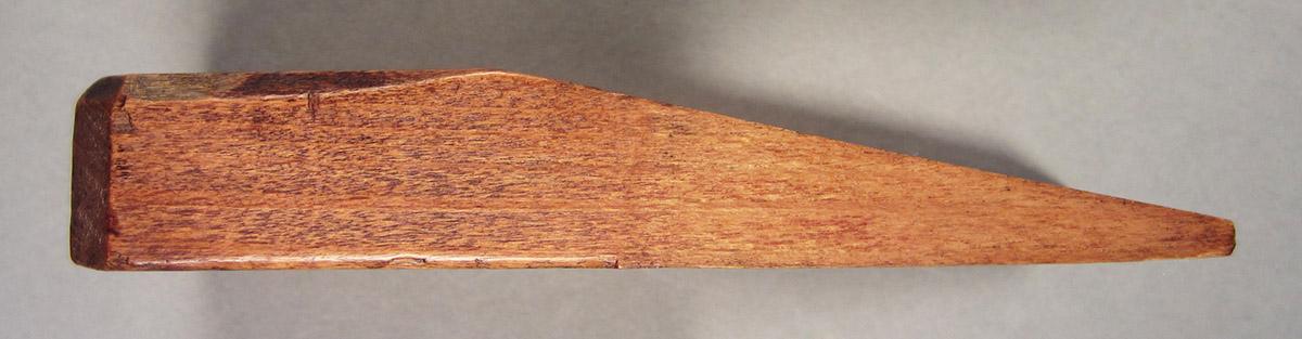 1957.0093.054, Hollow plane, wedge side 2