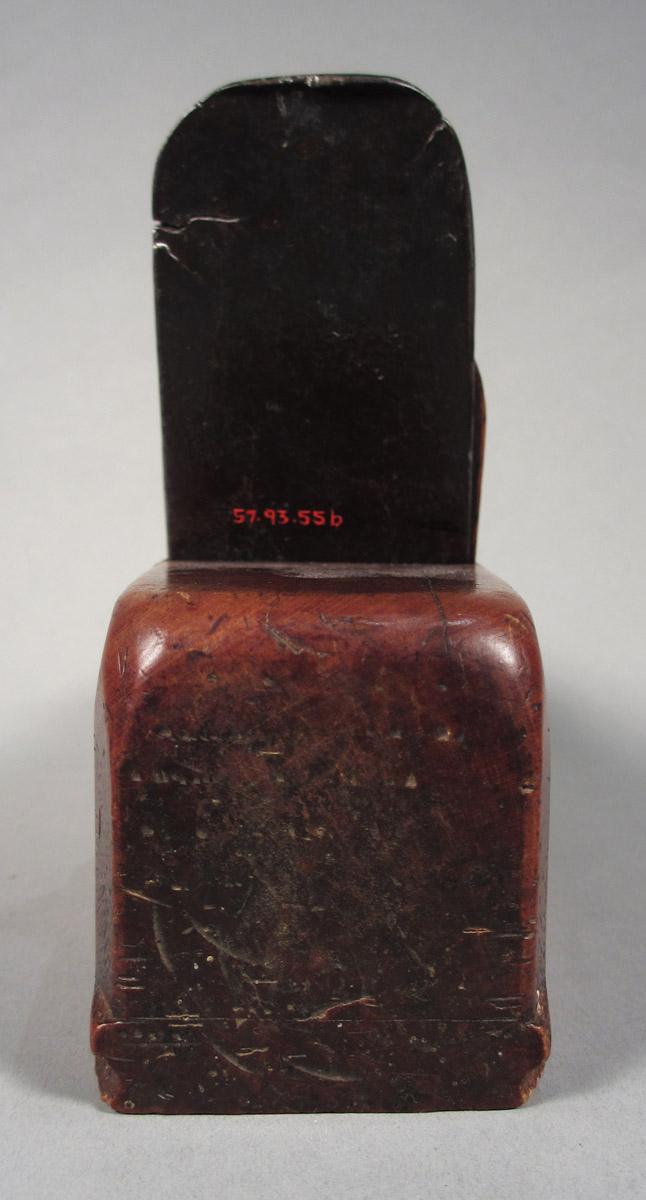 1957.0093.055 A-D Smoothing plane, heel