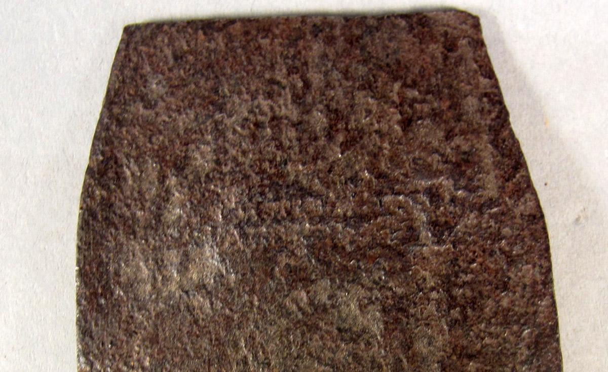 1957.0093.057 B Smoothing plane, Iron mark