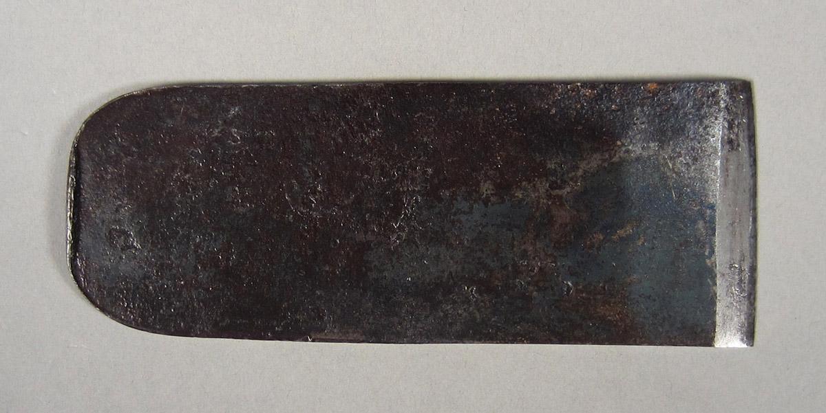 1957.0093.059 A-C Smoothing plane, blade side 2