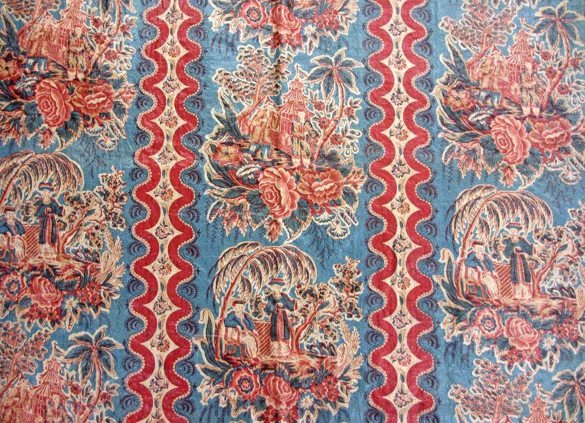 T53 Textile, printed design repeat