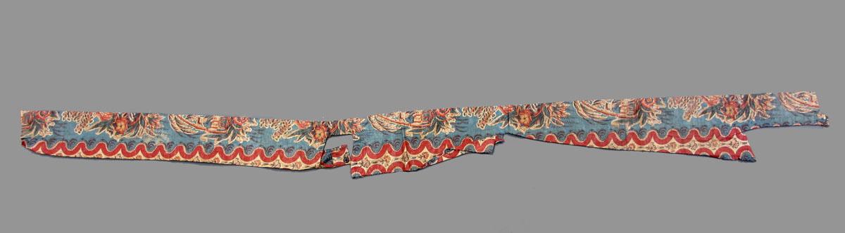 1969.3560.008 Textile, printed reverse