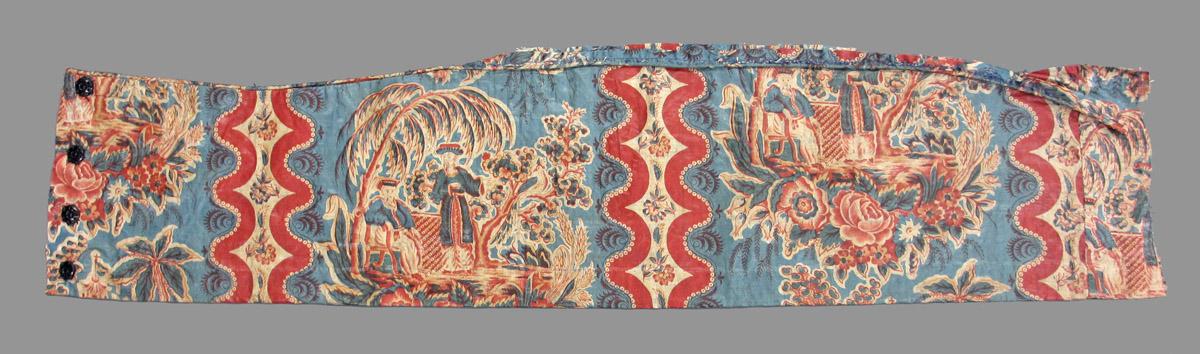 1969.3560.009 Textile, printed obverse