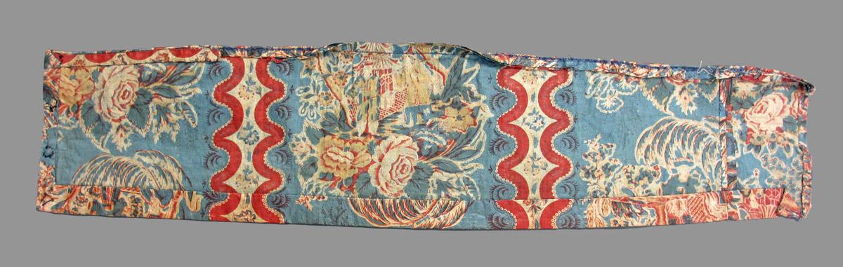 1969.3560.010 Textile, printed reverse
