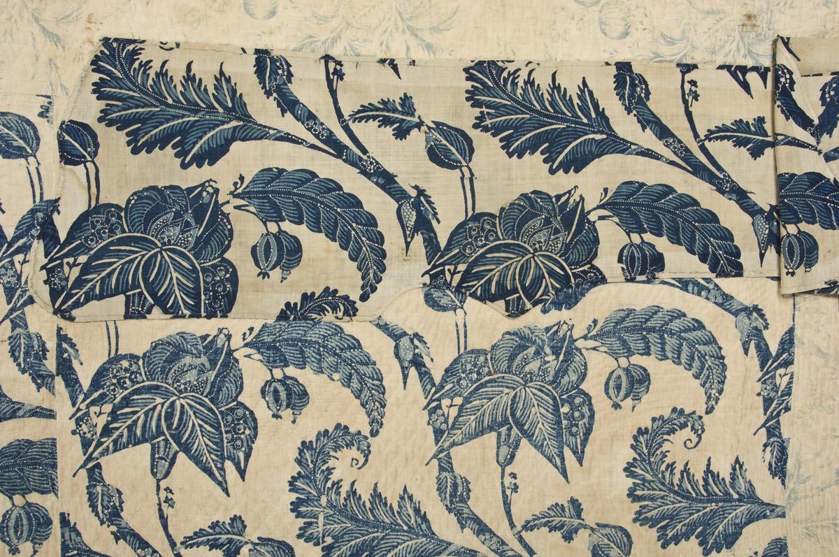 1969.3563 Quilt and 1969.1928.004 Valance, detail 3