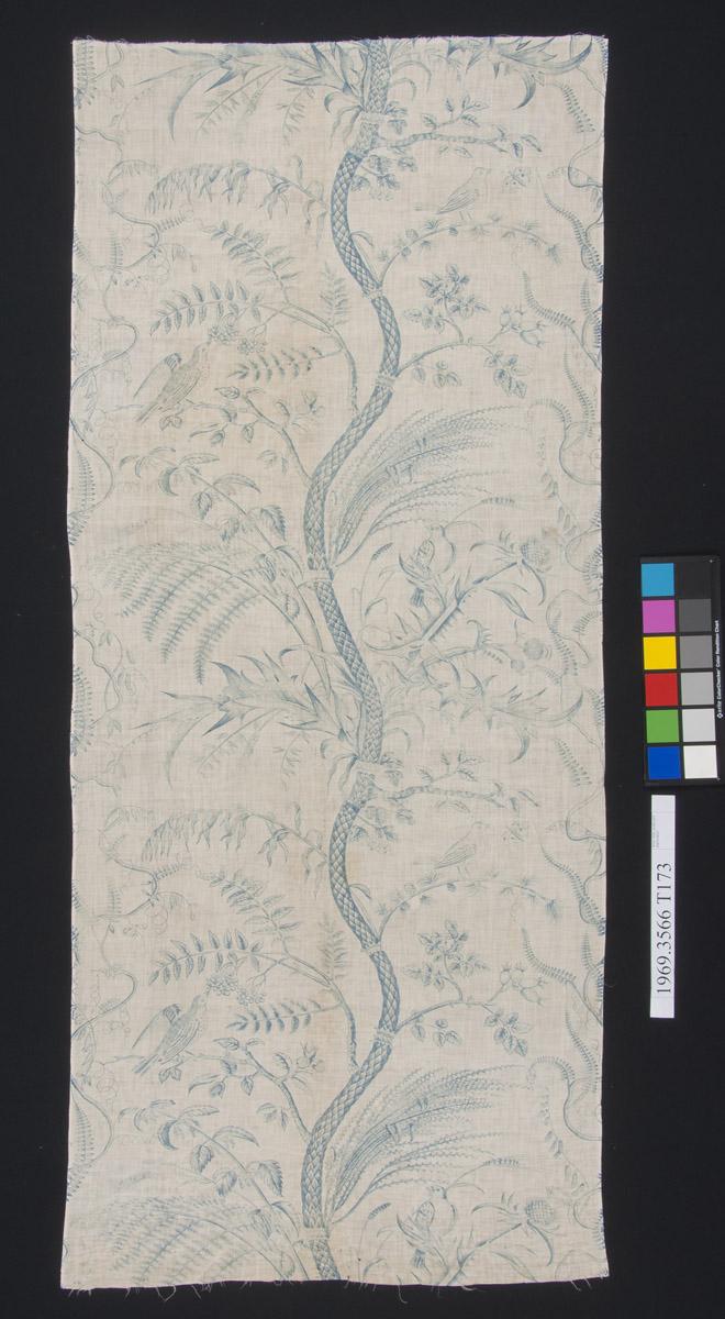 1969.3566 Textile, printed
