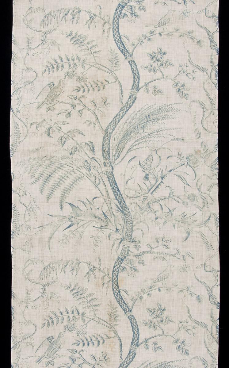1969.3566 Textile, printed, detail, Book image C115