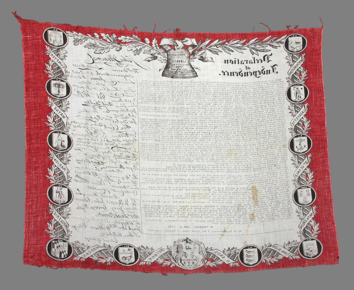 1969.3586 textile, printed reverse