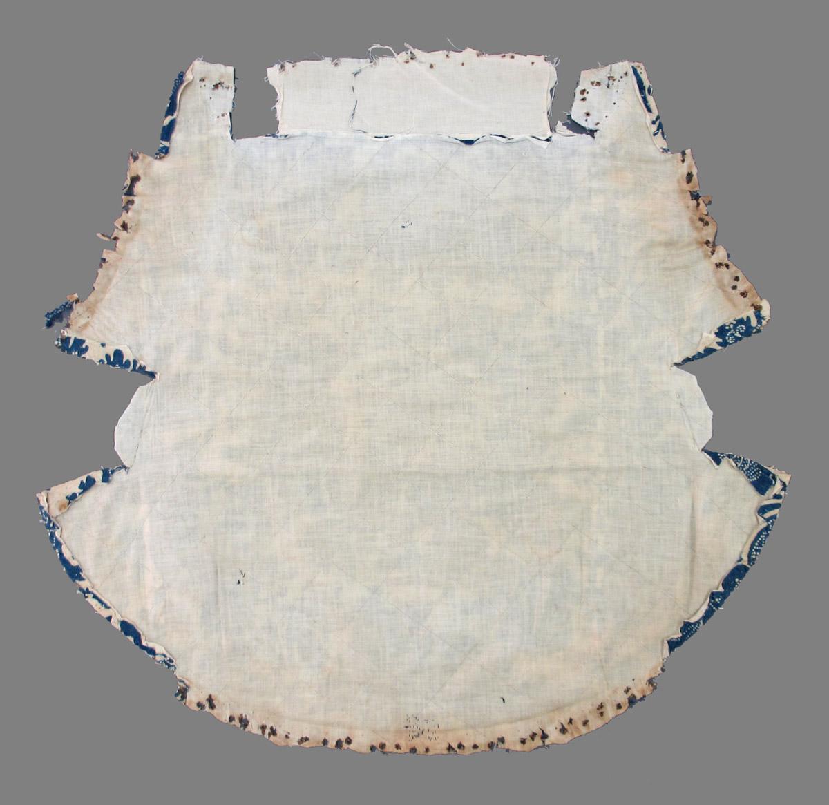 1969.3593 textile, printed reverse