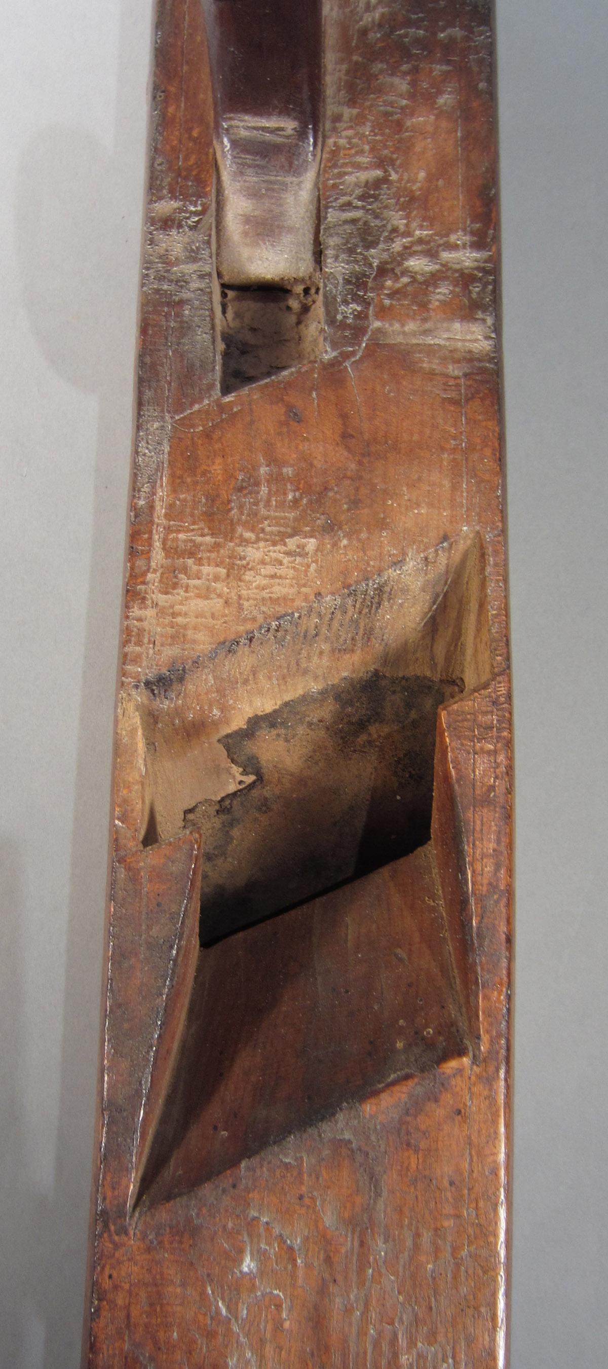 1957.0093.075 A-C Rabbet plane, Top view