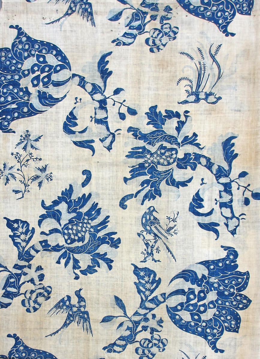 T4 textile, printed design repeat