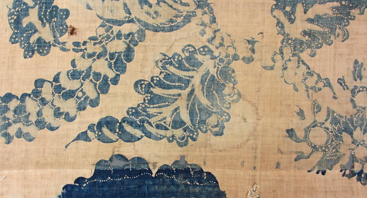 1969.3640.003 textile, printed detail 1