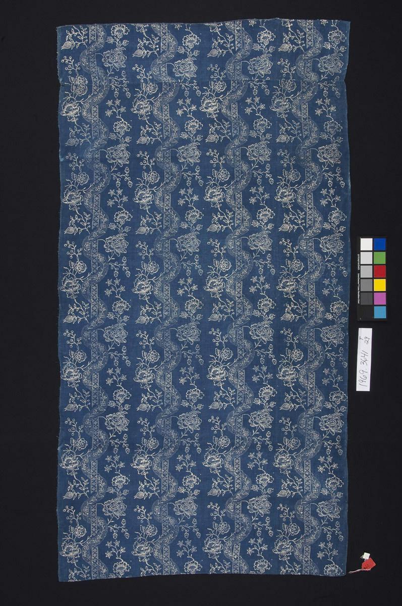 1969.3641 Textile, printed, overall