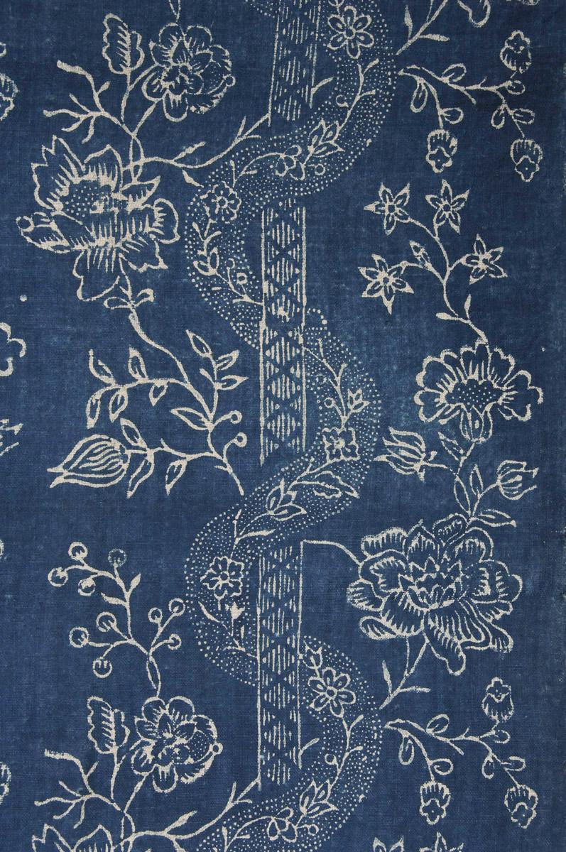 1969.3641 Textile, printed, detail 3