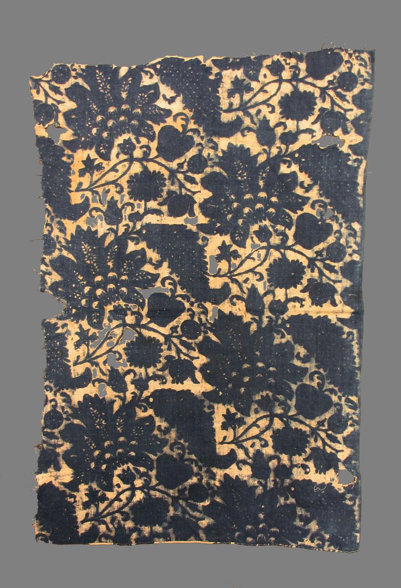 1969.3642.001 textile, printed reverse