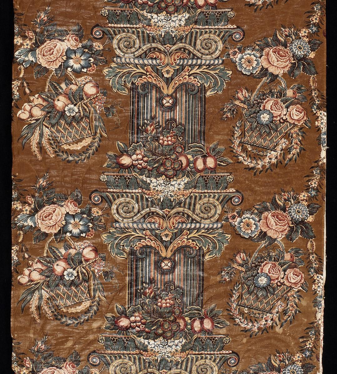 1969.3645.005 Textile, printed, detail, Book image C254