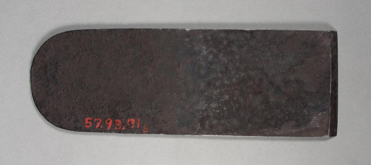 1957.0093.081 A-C Long plane, blade bottom