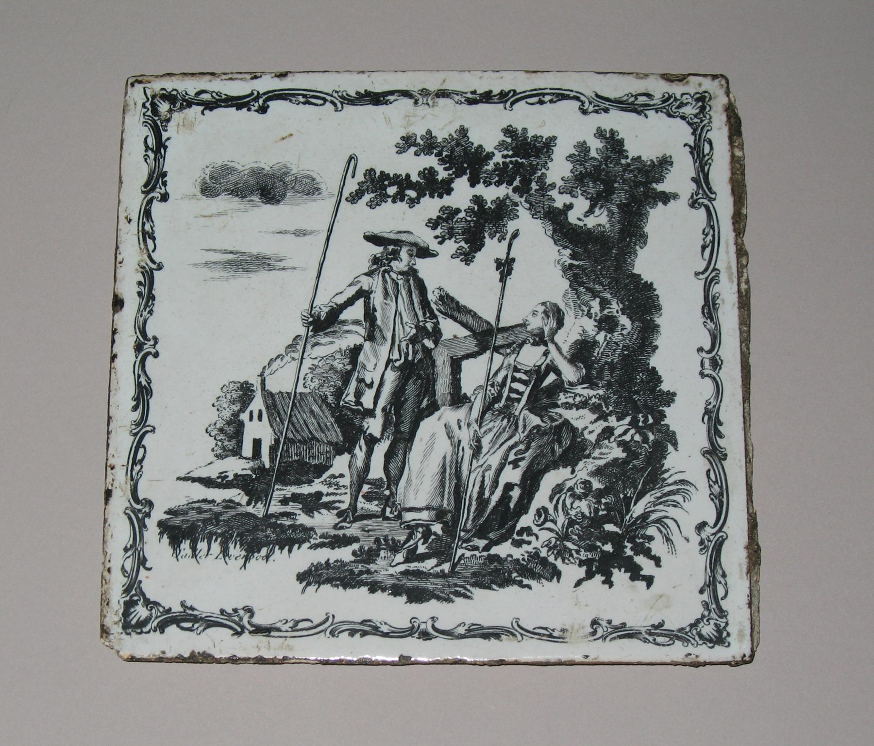 1969.3667.001 Delft tile