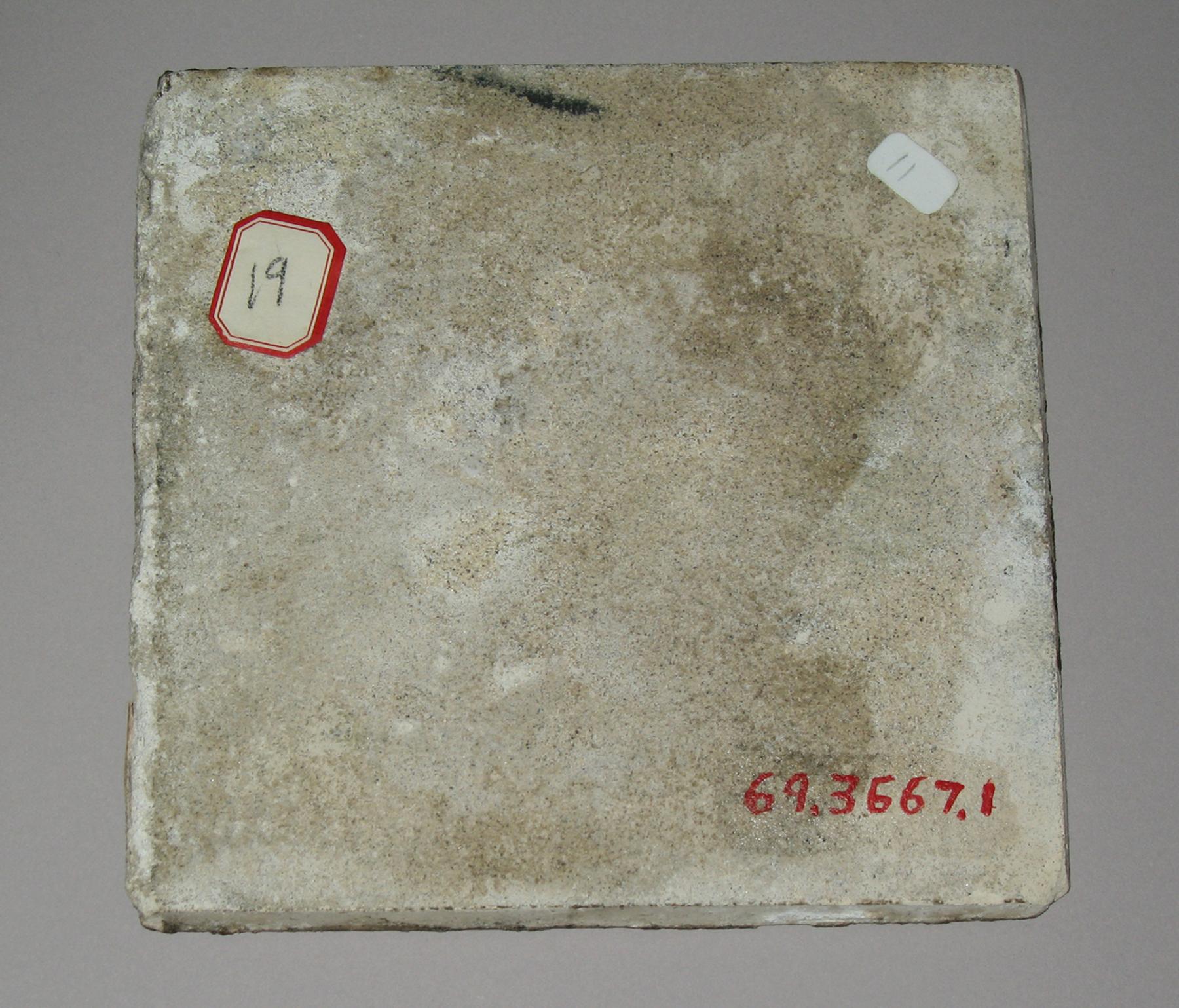 1969.3667.001 Delft tile (back)