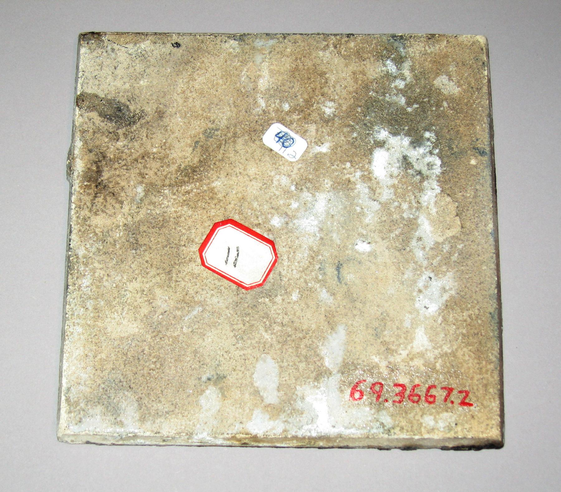 1969.3667.002 Delft tile (back)