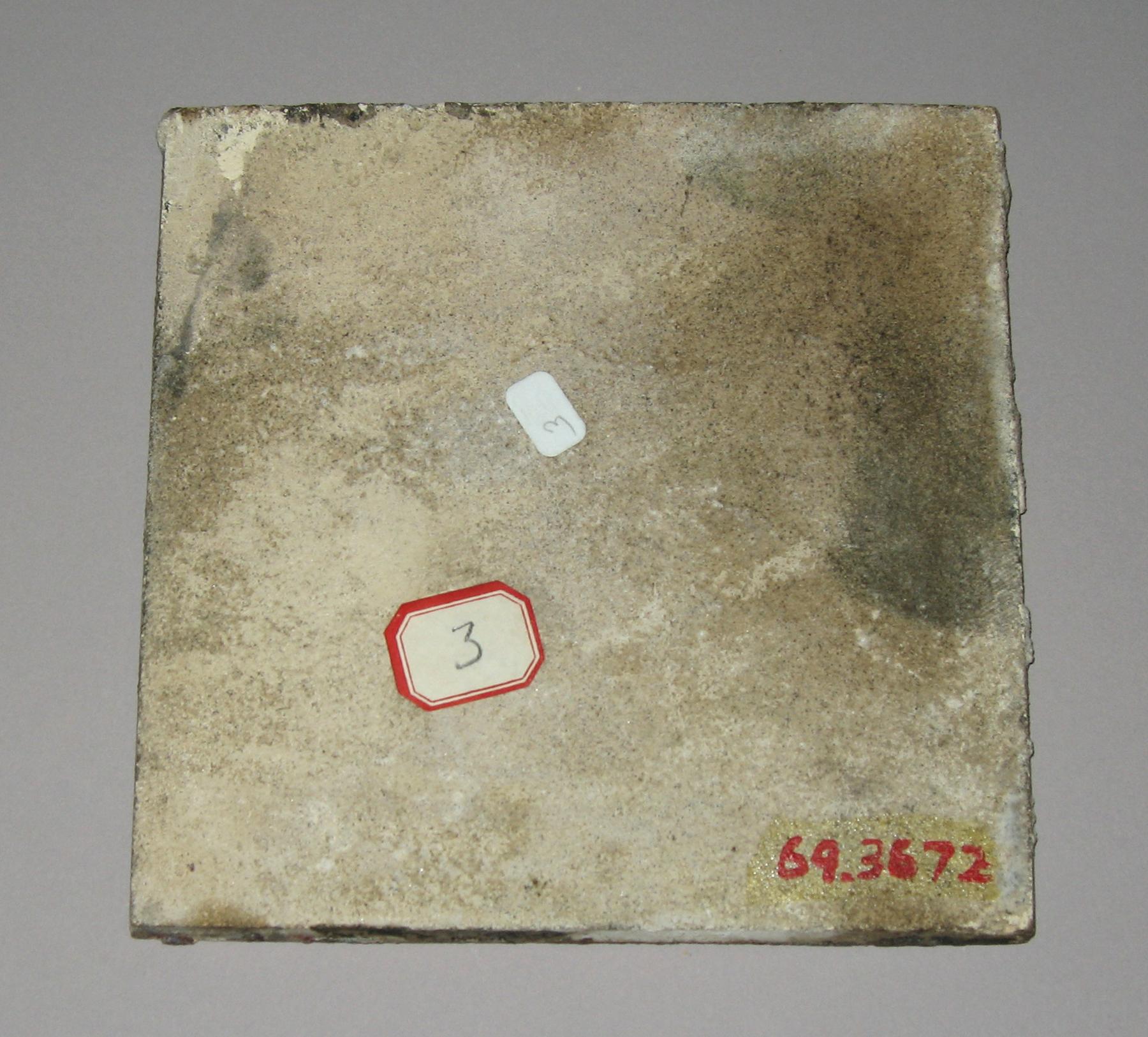 1969.3672 Delft tile (back)