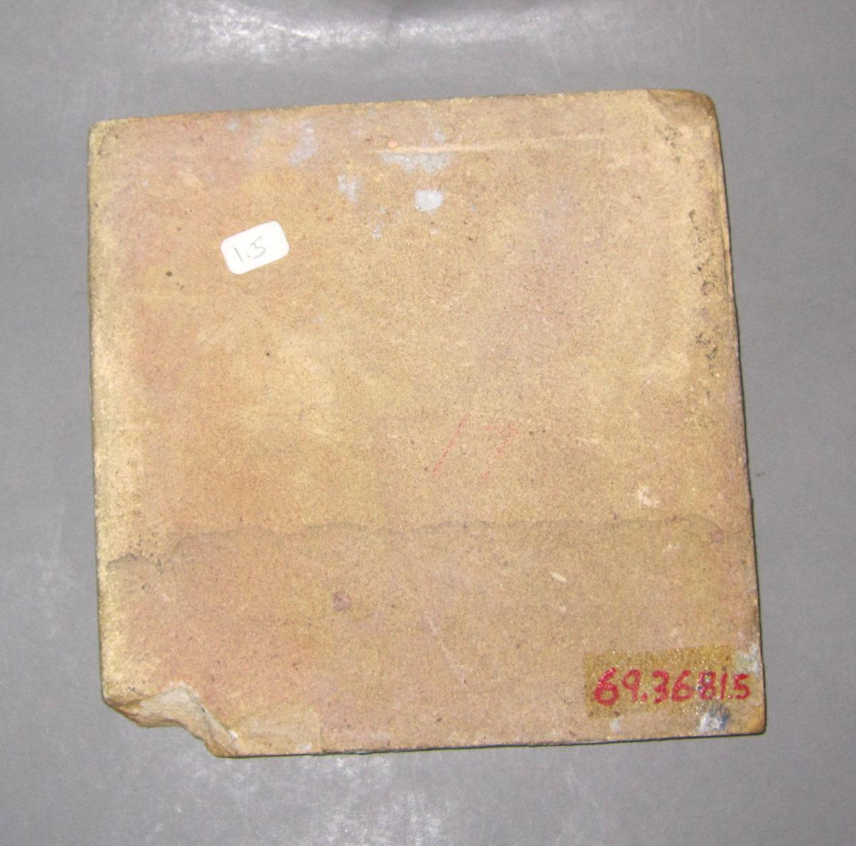 1969.3681.005 Delft tile underside