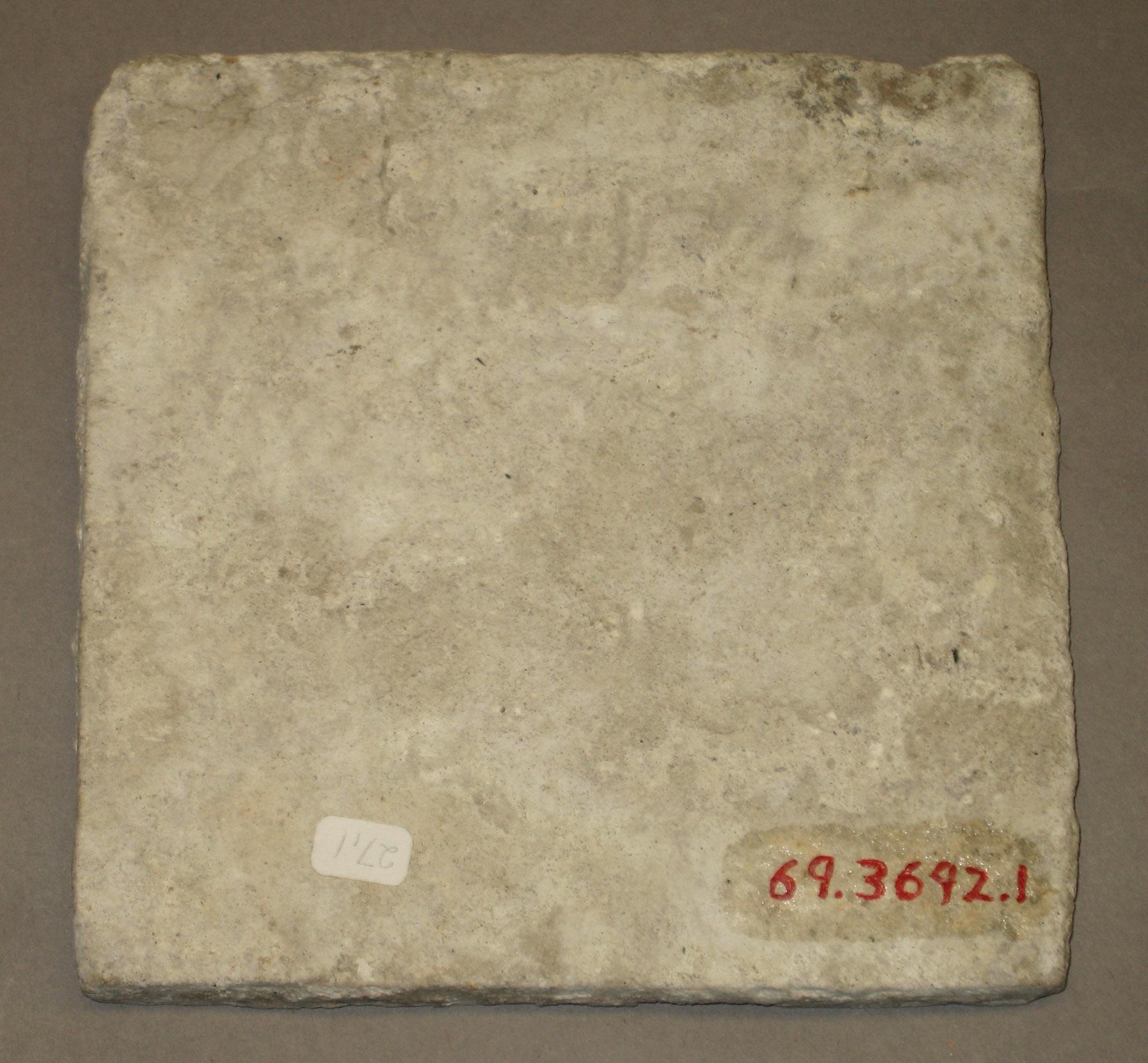 1969.3692.001 Delft tile (back)