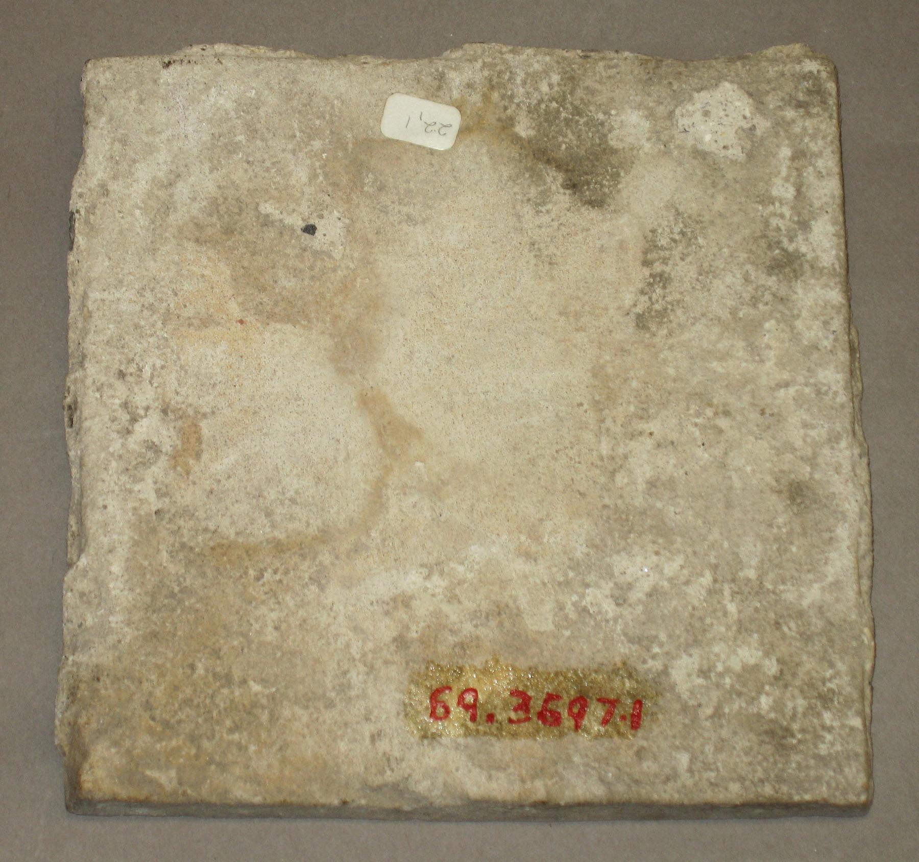 1969.3697.001 Delft tile (back)