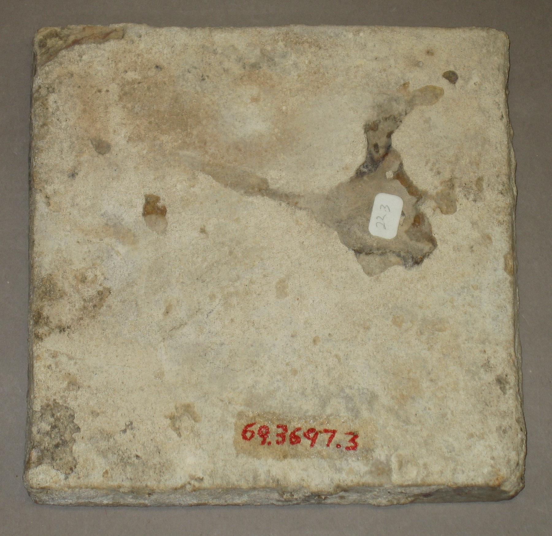 1969.3697.003 Delft tile (back)