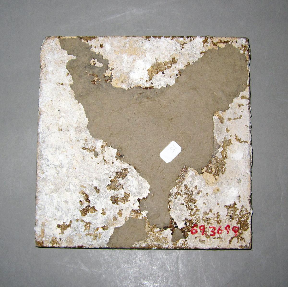 1969.3699 Delft tile underside