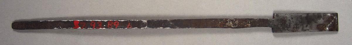 1957.0093.089 A-C, Rabbet plane, blade