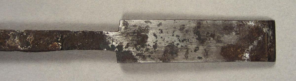 1957.0093.089 A-C, Rabbet plane, blade edge