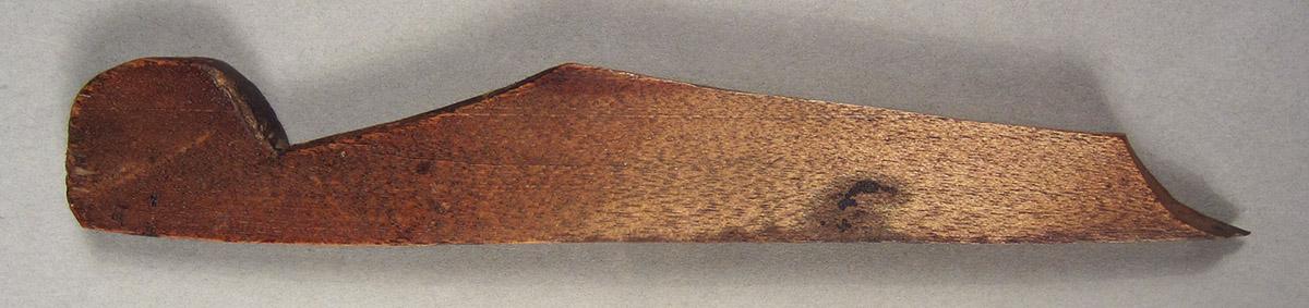 1957.0093.089 A-C, Rabbet plane, wedge side 1