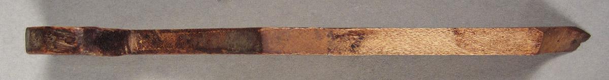 1957.0093.089 A-C, Rabbet plane, wedge side 2