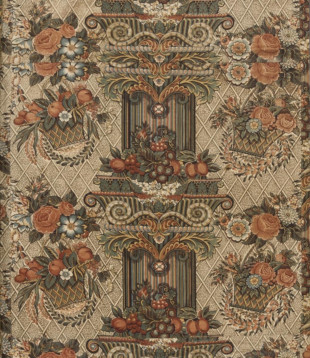 1969.3781Textile, printed, detail 2