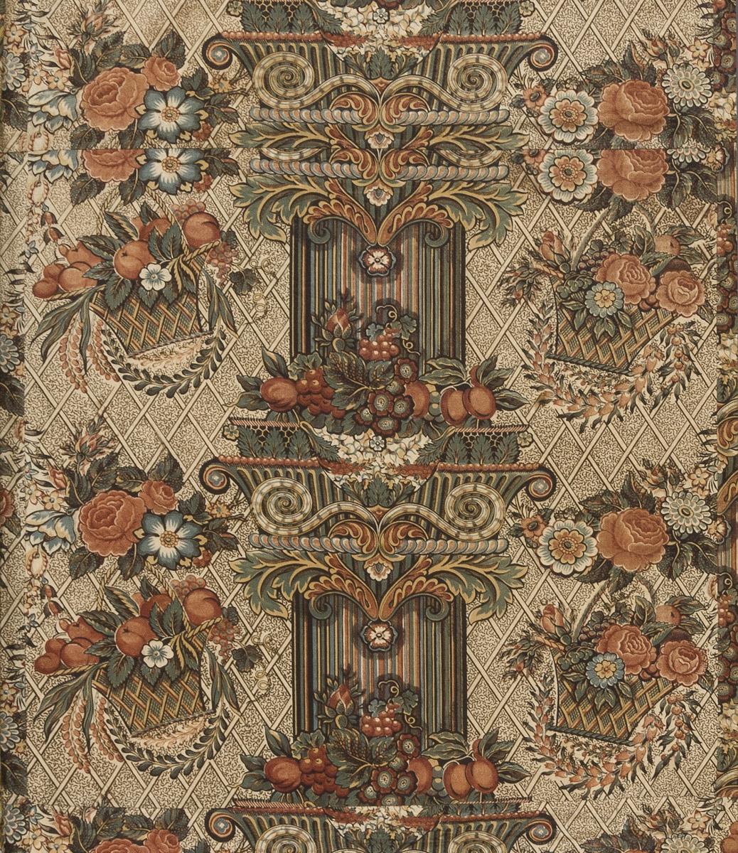 1969.3781 Textile, printed, detail, Book image C256