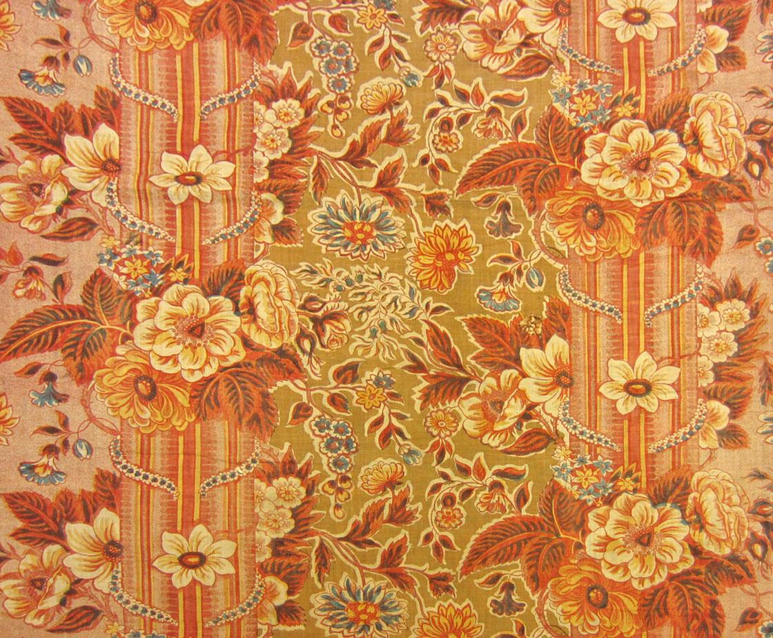 T68 textile, printed design repeat
