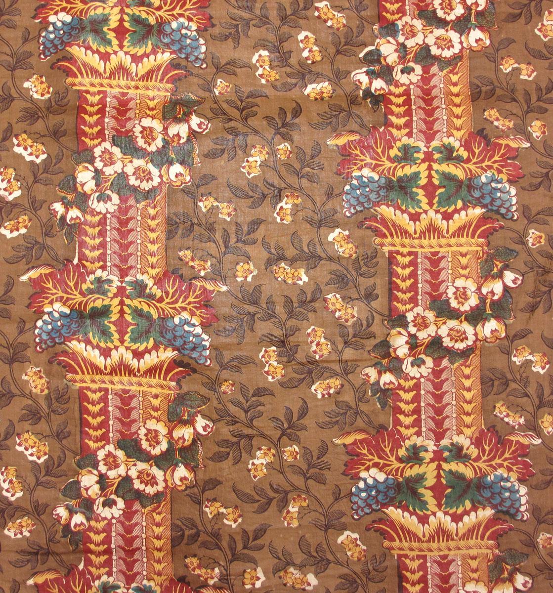 T70 textile, printed design repeat