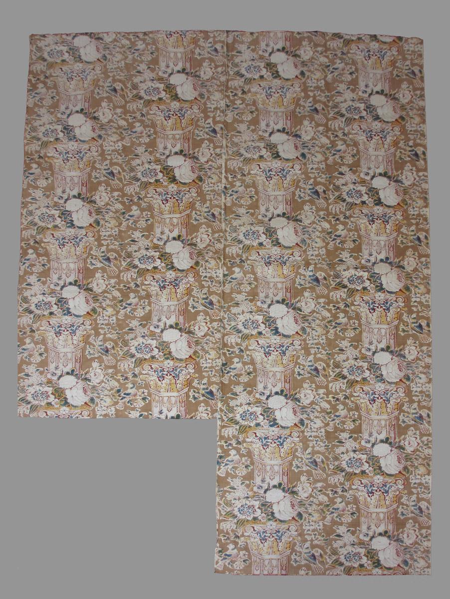 1969.3787 textile, printed reverse