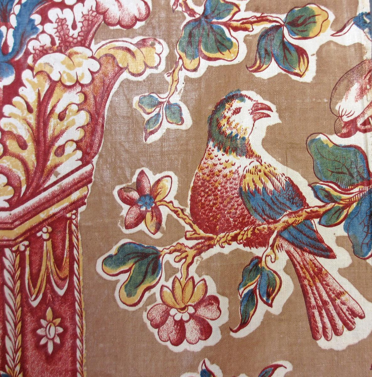 1969.3787 textile, printed detail 3