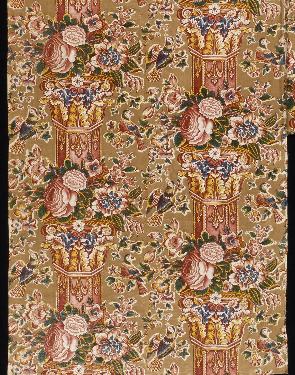 1969.3787 Textile, printed, detail, Book image C249