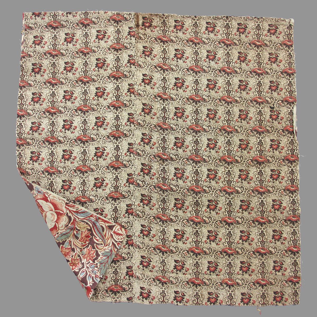 1969.3788.005 textile, printed reverse