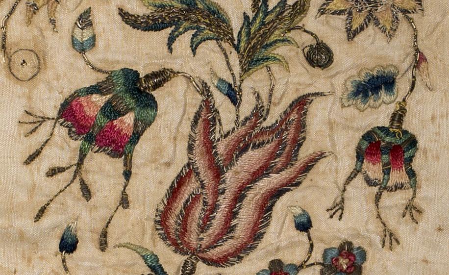 1969.3791 Stomacher, Detail 6