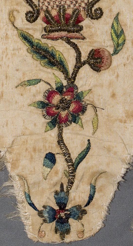 1969.3791 Stomacher, Detail 8