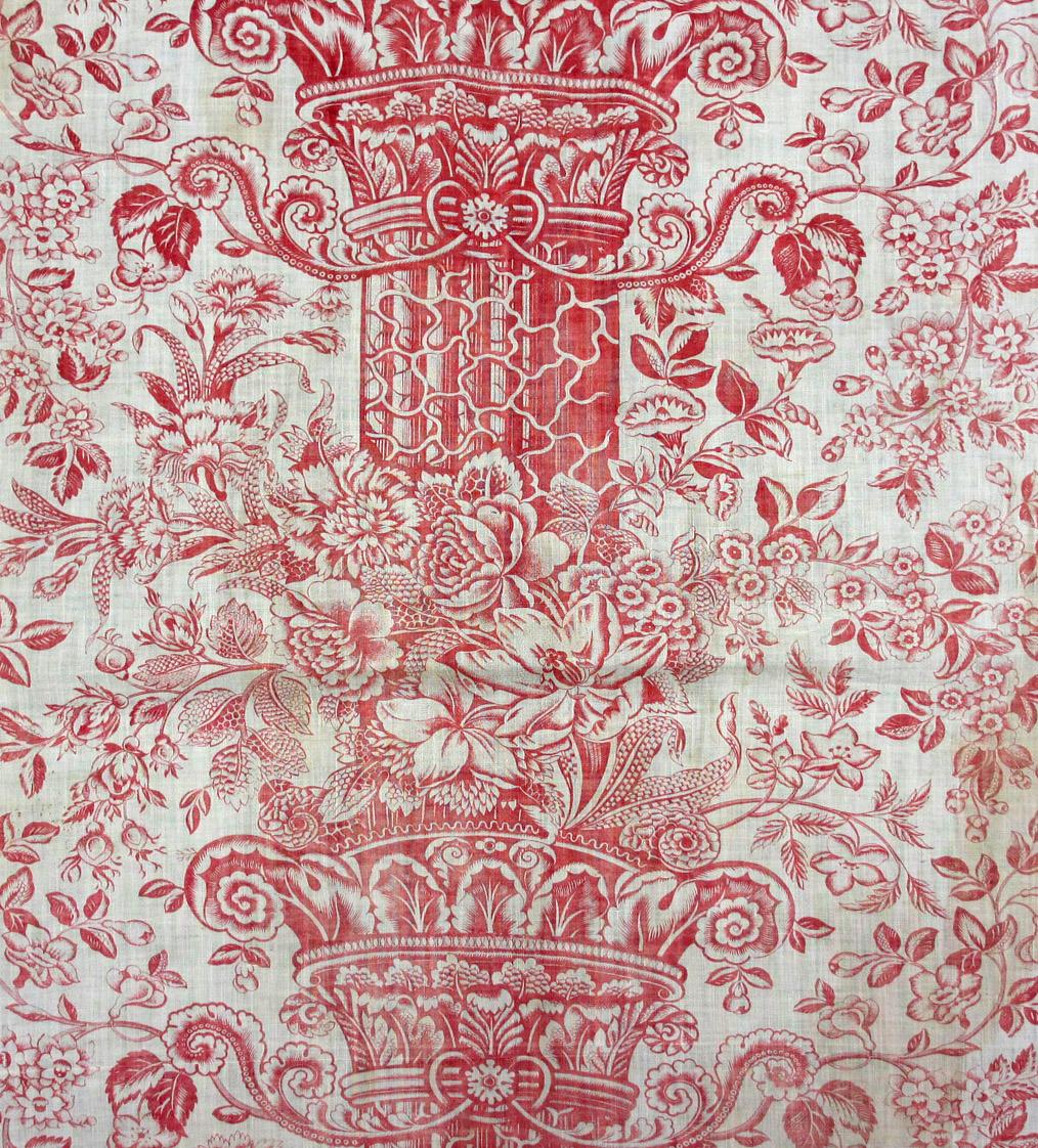 T78 textile, printed design repeat