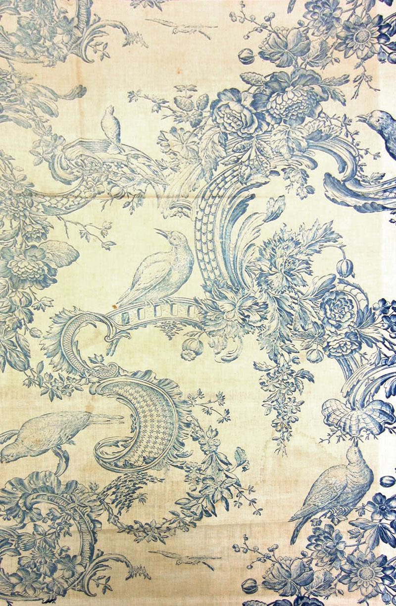 T80 textile, printed design repeat