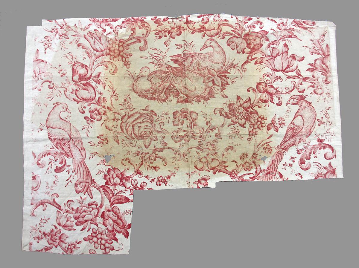 1969.3799 textile, printed obverse
