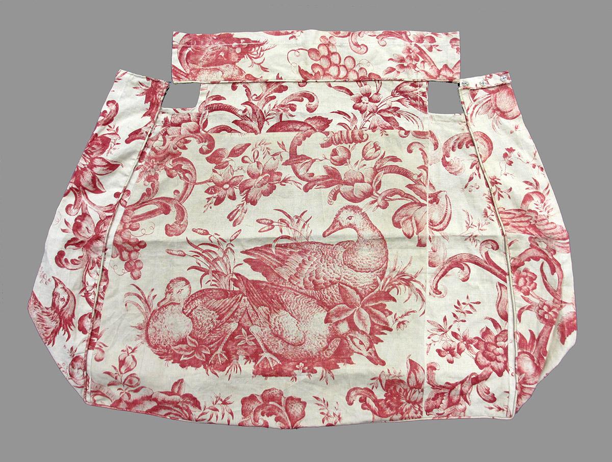1969.3800 textile, printed obverse