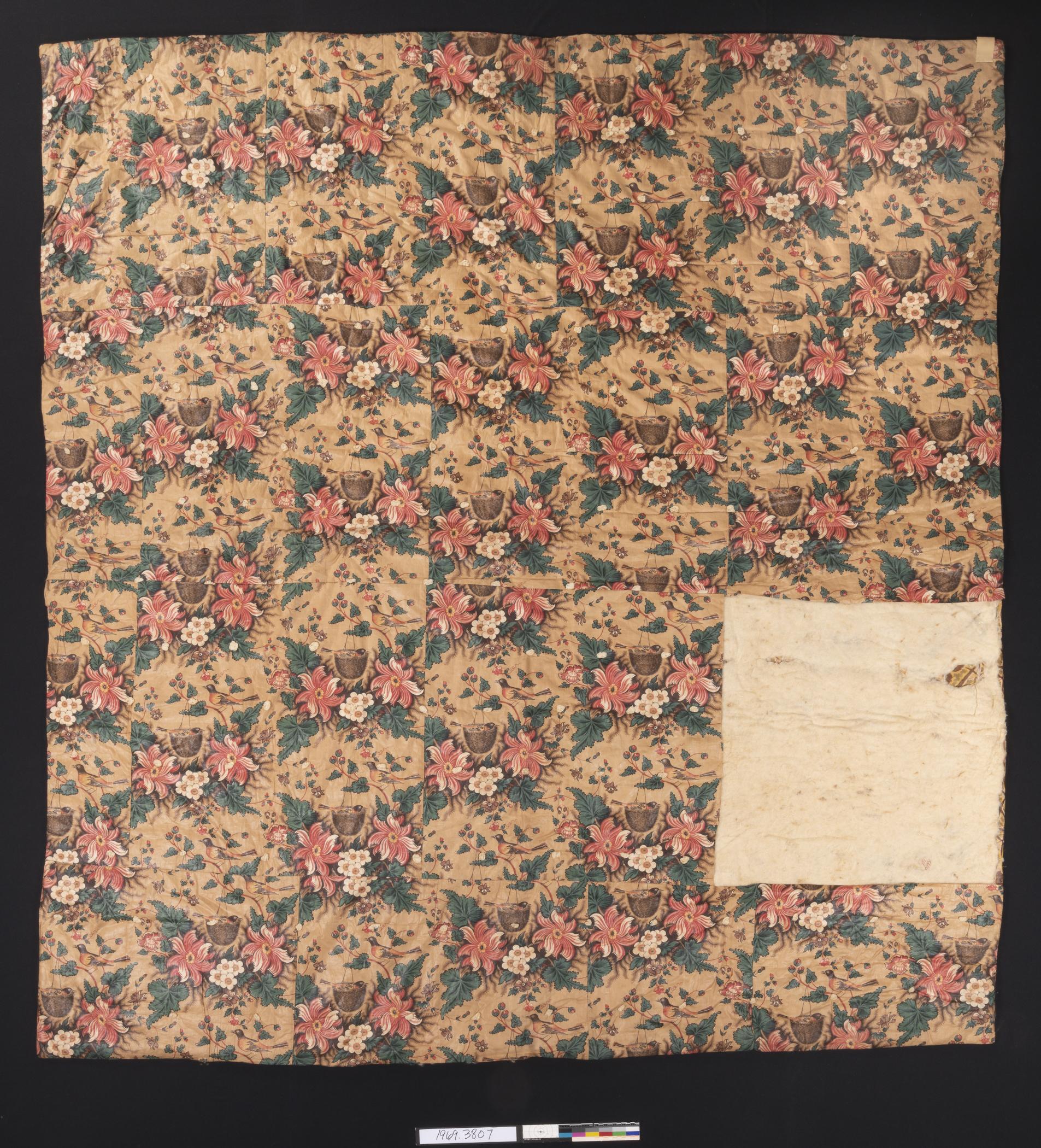 1969.3807 Bedcover, view 1