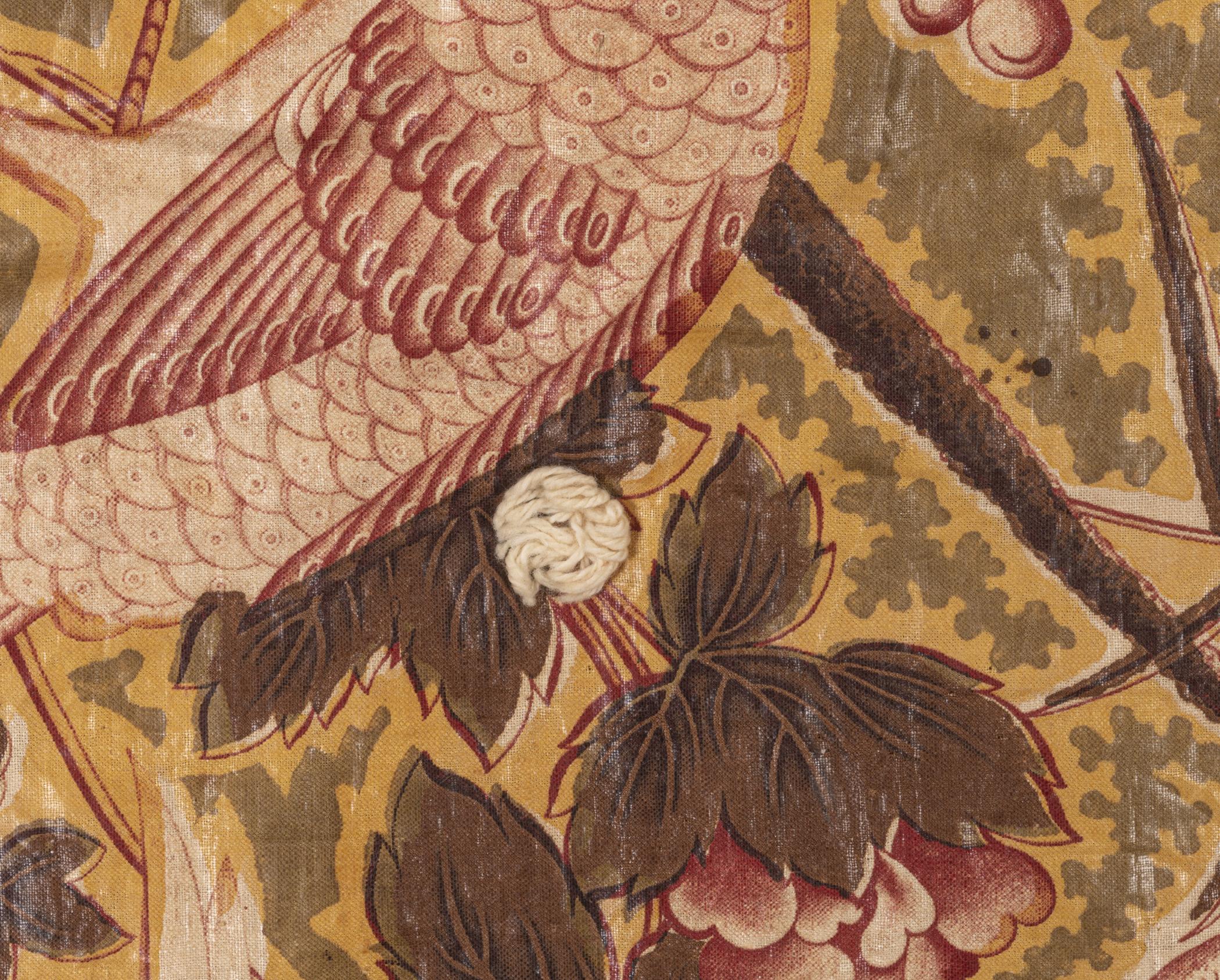 1969.3807 Bedcover, detail 4